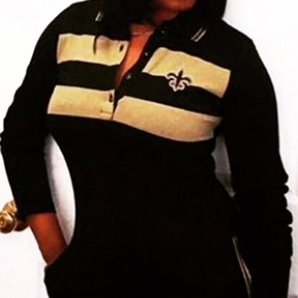 New Orleans Saints Black & Gold Fleur de L…